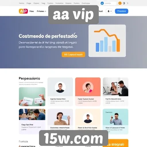 navegação intuitiva do site aa vip facilita o acesso